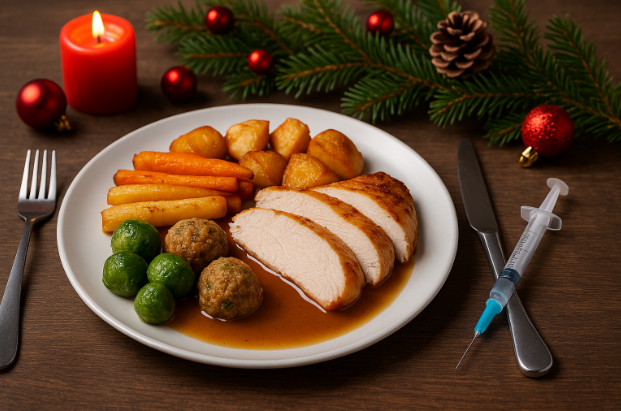 UK Pharmacist Advises Caution Over Christmas for Those Using Weight-Loss Jabs UK Pharmacist Advises Caution Over Christmas for Those Using Weight-Loss Jabs